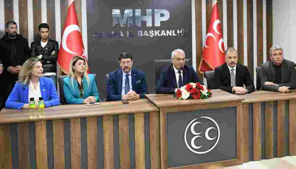 MHP Adana İl’de bayramlaşma yoğun ilgi gördü!