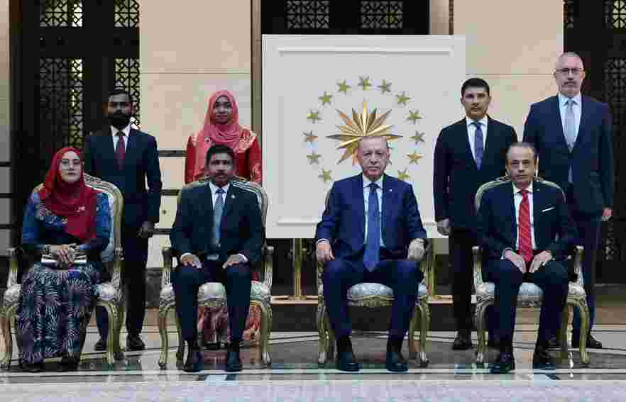 Cumhurbaşkanı Erdoğan, Danimarka ve Maldivler Büyükelçisi’ni kabul etti