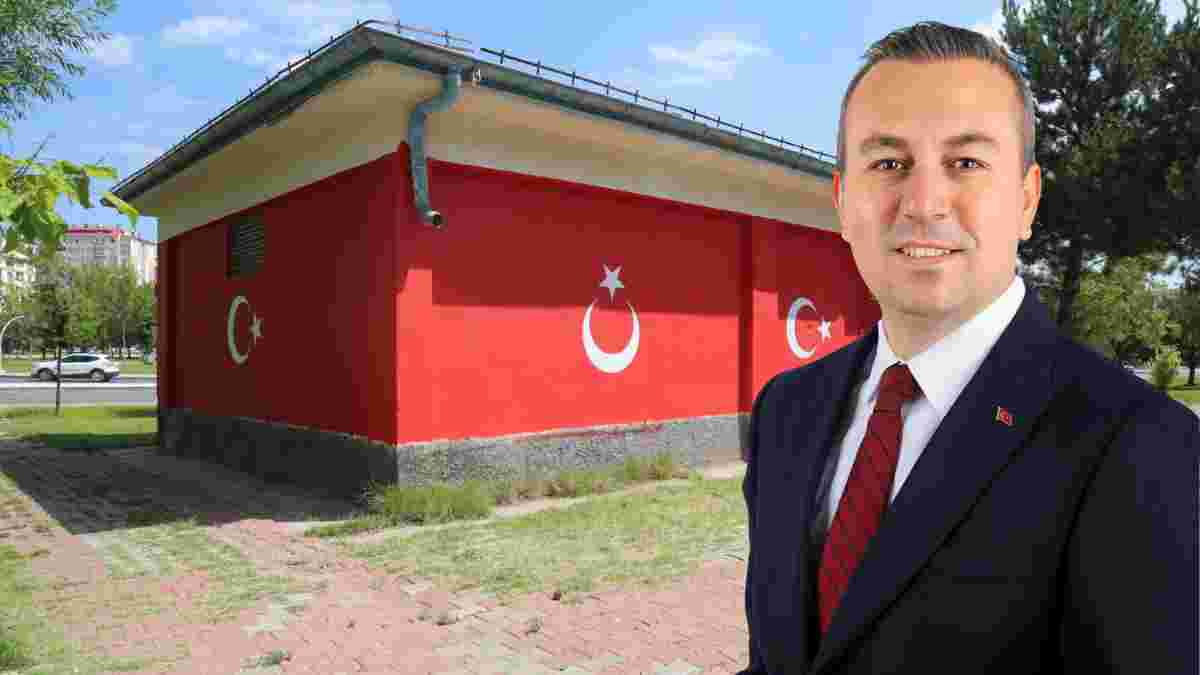 Sivas’ta tuvalet renkleri tartışmaya neden oldu! Belediye soruşturma başlattı