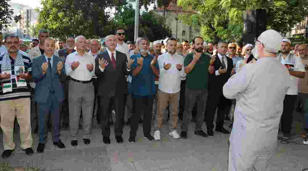 Haniye için Adana’da gıyabi cenaze namazı kılındı