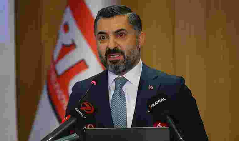 RTÜK Başkanı Ebubekir Şahin’den Tuncay Özkan’a tepki: “Haddi bil”