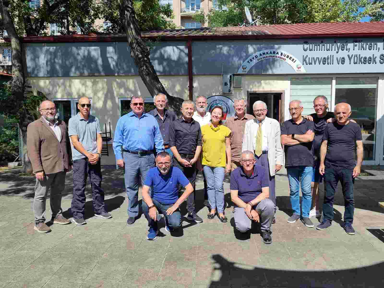 GC Başkan Adayı Nursun Erel’den TSYD Ankara’ya ziyaret
