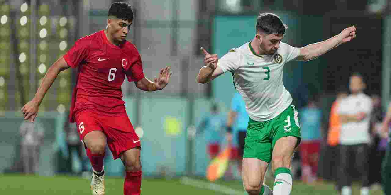 Türkiye Ümit Milli Futbol Takımı, İrlanda Cumhuriyeti’ne tek golle yenildi