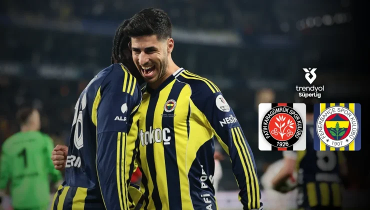 Fenerbahçe zirve peşinde Fatih Karagümrük deplasmanında