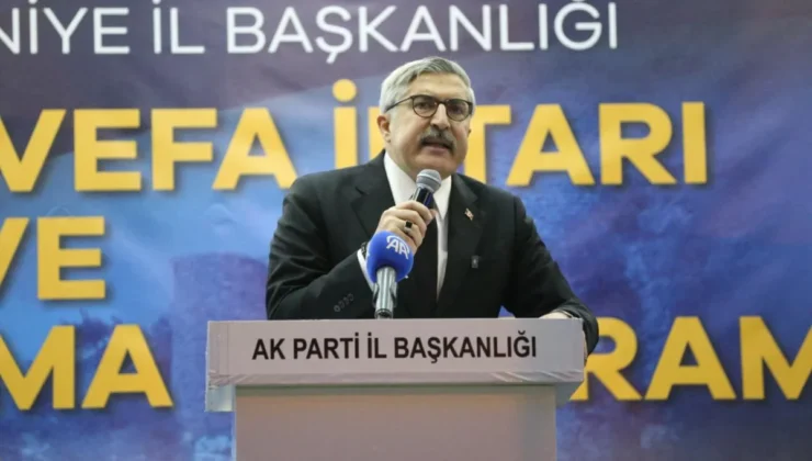 Hüseyin Yayman, Osmaniye'de konuştu: ABD ve İsrail'in saldırılarını onaylamıyoruz