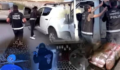 75 İlde Uyuşturucu Operasyonu, 1.319 Şüpheli Yakalandı
