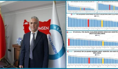 Hekimsen’den OECD verileri üzerinden vergi ve SGK kesintisi eleştirisi