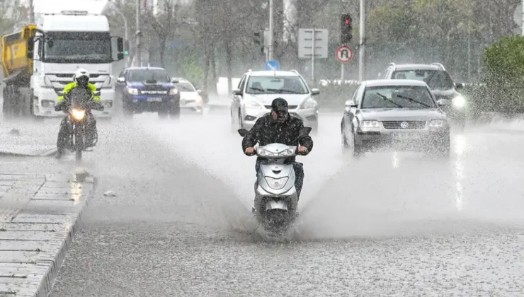Meteoroloji'den 6 il için kuvvetli yağış uyarısı
