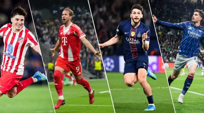 Şampiyonlar Ligi’nde çeyrek final eşleşmelerinde sürpriz sonuçlar