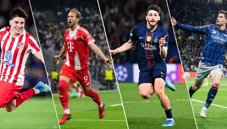 Şampiyonlar Ligi’nde çeyrek final eşleşmelerinde sürpriz sonuçlar