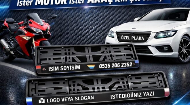 Mavinet Baskı: Aracınıza Özel Plakalıklarla Tarzınızı Yansıtın