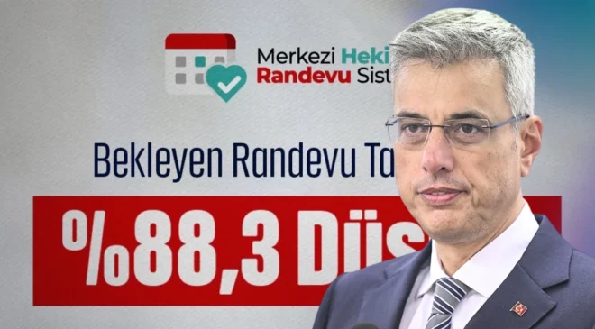 Bakan Memişoğlu: Bekleyen randevu sayısında %88,3’lük düşüş