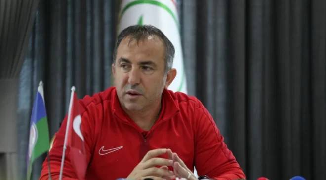 Çaykur Rizespor Teknik Direktörü Recep Uçar: 8’incilik  hedefine  çok yakınız