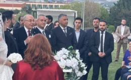 MHP’den Sezer ve Fırat ailelerinin mutlu gününe yoğun katılım