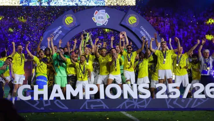 Ronaldo’lu Al Nassr Suudi Arabistan Pro Lig’de şampiyon oldu
