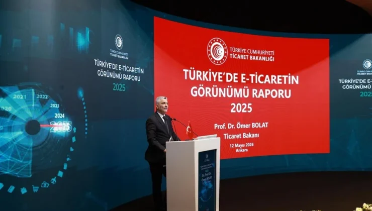 Türkiye'de E-Ticaret hacmi 2025'te 4,6 trilyon liraya ulaştı