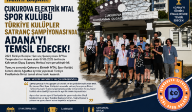Çukurova Elektrik MTAL Spor Kulübü’nden Tarihi Başarı